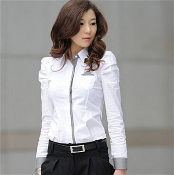 new fashion office lady white shirt 2014 korean casual design size s 2xl noble charm women formal blouse
new fashion office lady white shirt 2014 korean casual design size s 2xl noble charm women formal blouse