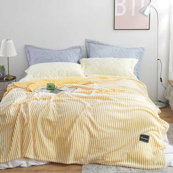 blankets yellow stripe pure color plush blanket spring autumn winter wearable children king size fur warm throw blanket1
blankets yellow stripe pure color plush blanket spring autumn winter wearable children king size fur warm throw blanket1