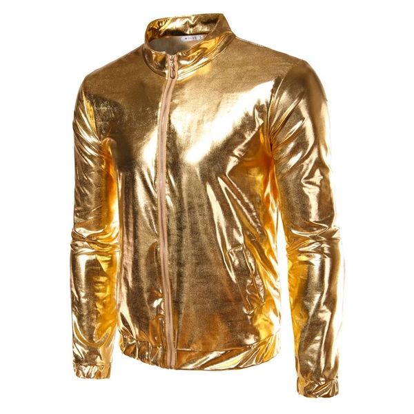 night club jacket men fashion fitness veste sweatshirt homme shiny gold sliver stage performances manteau male jacket coats, Black;brown
night club jacket men fashion fitness veste sweatshirt homme shiny gold sliver stage performances manteau male jacket coats, Black;brown