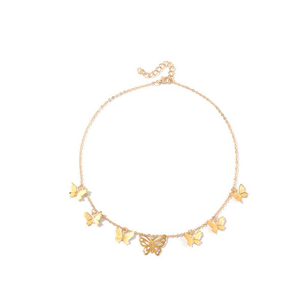 new creative butterfly necklace women exquisite fashion alloy pendant clavicle chain wholesale, Silver
new creative butterfly necklace women exquisite fashion alloy pendant clavicle chain wholesale, Silver