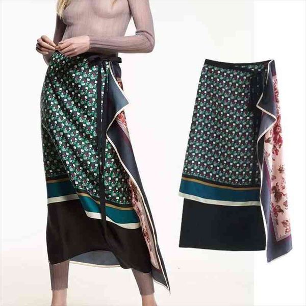 za skirt woman high waist print wrap long skirt women vintage tied midi summer skirts streetwear elegant goth, Black
za skirt woman high waist print wrap long skirt women vintage tied midi summer skirts streetwear elegant goth, Black