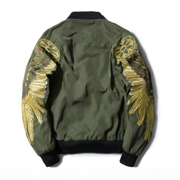 asstseries 2018 new spring autumn black, red, army green embroidery bomber jacket men streetwear brand-clothing s-4xl d18100803, Black;brown
asstseries 2018 new spring autumn black, red, army green embroidery bomber jacket men streetwear brand-clothing s-4xl d18100803, Black;brown