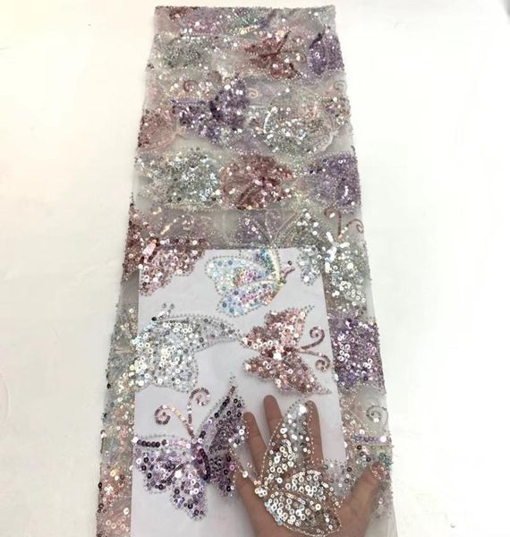 ribbon african lace fabric sequins embroidery french beaded for wedding dress ts9106, Pink;blue
ribbon african lace fabric sequins embroidery french beaded for wedding dress ts9106, Pink;blue