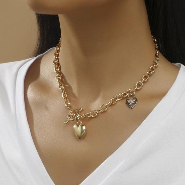 chokers trendy love heart pendant necklace korean elegant lasso toggle choker necklaces jewelry for women and girl wholesale, Golden;silver
chokers trendy love heart pendant necklace korean elegant lasso toggle choker necklaces jewelry for women and girl wholesale, Golden;silver
