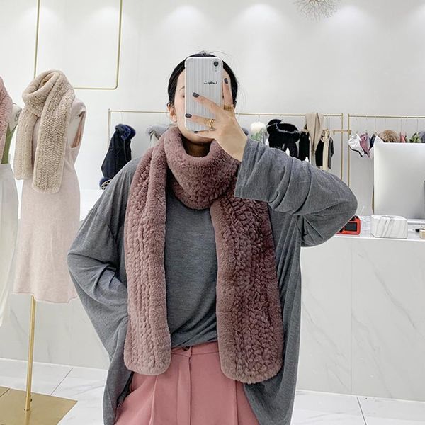 women winter scarf natural real rex fur knitted neckerchief winter fashion thermal shawl female, Blue;gray
women winter scarf natural real rex fur knitted neckerchief winter fashion thermal shawl female, Blue;gray