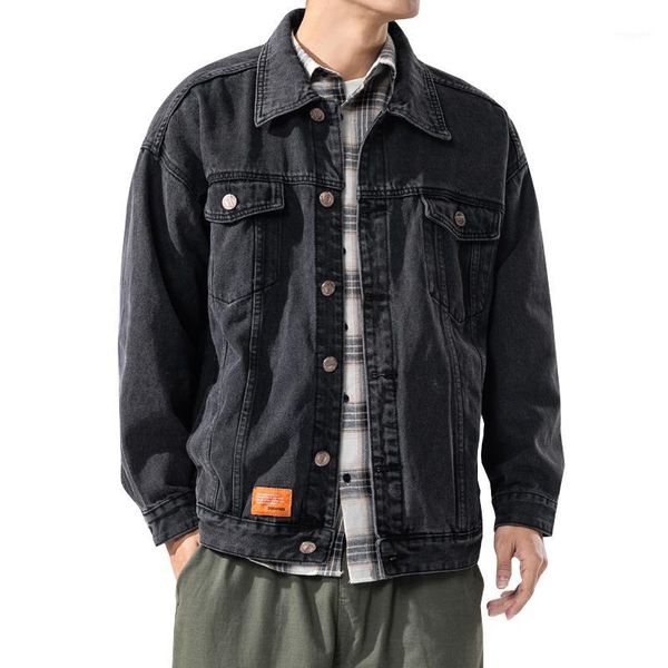 2020 spring autumn mens denim jacket fashion male jeans jackets plus size casual streetwear vintage men jeans outwear clothing1, Black;brown
2020 spring autumn mens denim jacket fashion male jeans jackets plus size casual streetwear vintage men jeans outwear clothing1, Black;brown