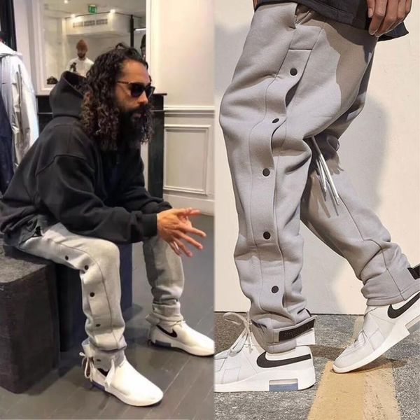 new fitness sports trousers casual loose high street pants muscle brothers pants night running tie, Black
new fitness sports trousers casual loose high street pants muscle brothers pants night running tie, Black