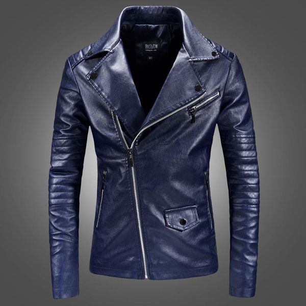 men's fur & faux autumn and winter leather jacket mens slim lapel coats men fashion pu motorcycle, Black
men's fur & faux autumn and winter leather jacket mens slim lapel coats men fashion pu motorcycle, Black
