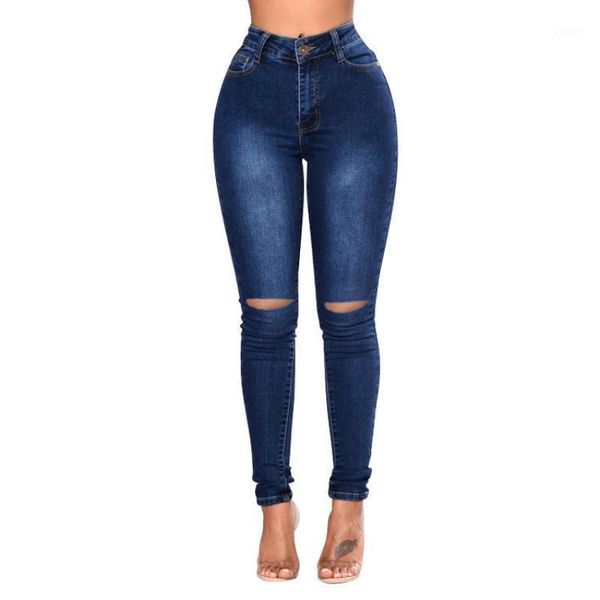 high waist push up denim jeans women slim fit casual jeans ladies ripped elastic skinny hole vintage1, Blue
high waist push up denim jeans women slim fit casual jeans ladies ripped elastic skinny hole vintage1, Blue