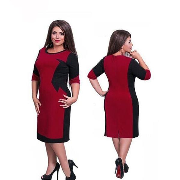 brand female dress 6xl vestidos patchwork oversized casual o neck pencil dresses sheath plus size dress for party sexy, Black;gray
brand female dress 6xl vestidos patchwork oversized casual o neck pencil dresses sheath plus size dress for party sexy, Black;gray