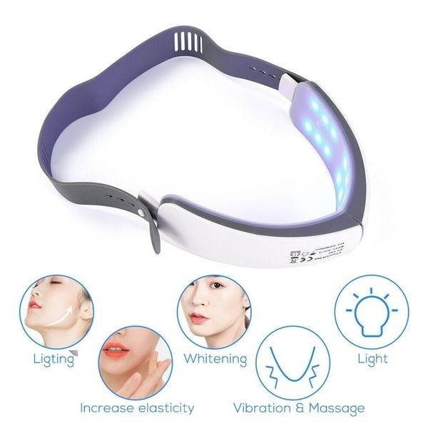 v face vibration massager 48 led light therapy anti-aging wrinkle removal face lift skin tighten beauty machine, Black;white
v face vibration massager 48 led light therapy anti-aging wrinkle removal face lift skin tighten beauty machine, Black;white