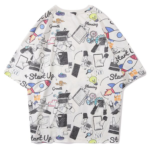 2021 new aelfric eden hip hop cartoon printed t shirt men summer casual loose tshirt oversized fashion cotton half sleeve streetwear ojsw, White;black
2021 new aelfric eden hip hop cartoon printed t shirt men summer casual loose tshirt oversized fashion cotton half sleeve streetwear ojsw, White;black