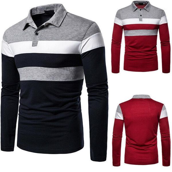 new mens casual long sleeve shirts slim fit stitching color lapel shirt spring autumn clothes s-2xl1, White;black
new mens casual long sleeve shirts slim fit stitching color lapel shirt spring autumn clothes s-2xl1, White;black