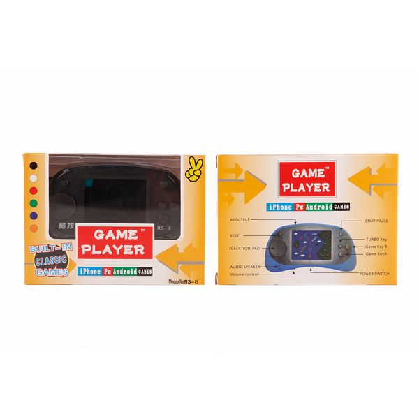 rs-8a video game console 8 bit 2.5 inch handheld game player built-in 260 different games children's game color tetris
rs-8a video game console 8 bit 2.5 inch handheld game player built-in 260 different games children's game color tetris