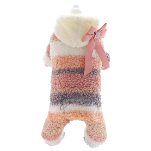 colorful striped design pink blue colors warm dog clothes for autumn and winter pet warm cotton padded dog overalls
colorful striped design pink blue colors warm dog clothes for autumn and winter pet warm cotton padded dog overalls