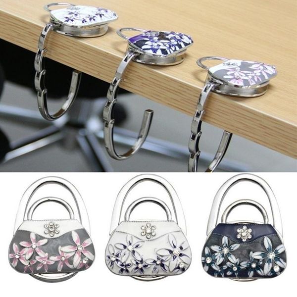 hooks & rails porcelain folding handbag purse bag table hook hanger holder gift white room accessories
hooks & rails porcelain folding handbag purse bag table hook hanger holder gift white room accessories