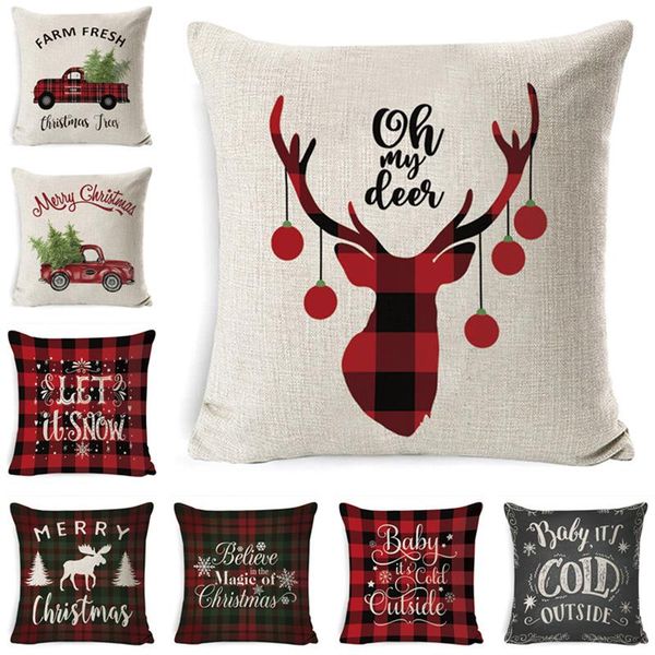 cushion/decorative pillow 1piece covers linen cushion cover nordic decoration home merry christmas deer pillows case for sofa d
cushion/decorative pillow 1piece covers linen cushion cover nordic decoration home merry christmas deer pillows case for sofa d