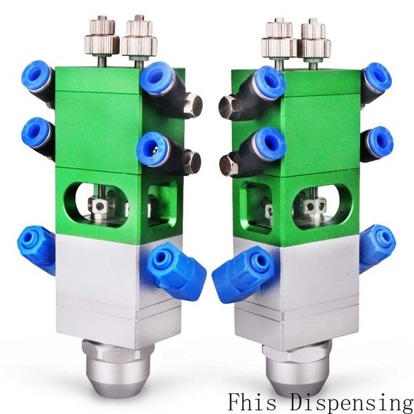 back suction ab dual liquid dispensing valve output fine adjustment of two component glue ratio is optional
back suction ab dual liquid dispensing valve output fine adjustment of two component glue ratio is optional