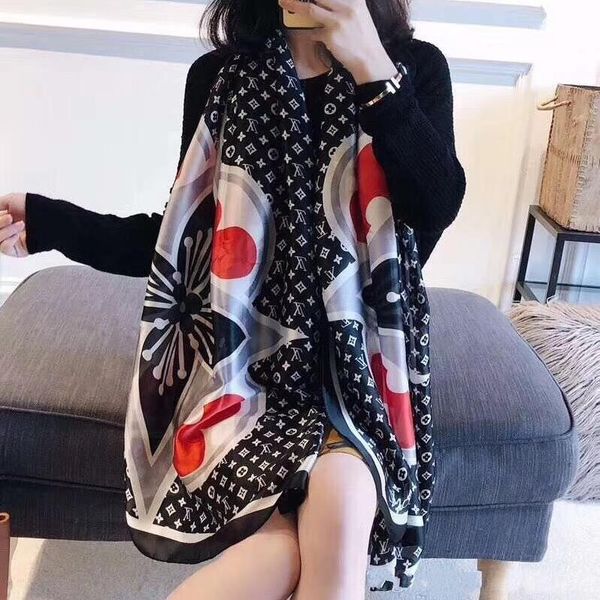 2020 summer spring silk scarf for women selling floral flower long scarves size 180x90cm shawls for women gift, Blue;gray
2020 summer spring silk scarf for women selling floral flower long scarves size 180x90cm shawls for women gift, Blue;gray