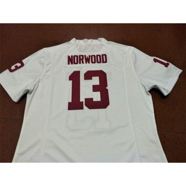 3421 #13 tre norwood red white oklahoma sooners alumni college jersey or custom any name or number jersey, Black
3421 #13 tre norwood red white oklahoma sooners alumni college jersey or custom any name or number jersey, Black