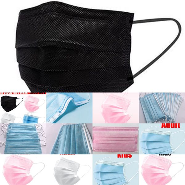 unisexblack disposable face masks pink with white elastic ear loop 3 ply breathable dust air anti-pollution mouth childr 4 ui79v
unisexblack disposable face masks pink with white elastic ear loop 3 ply breathable dust air anti-pollution mouth childr 4 ui79v