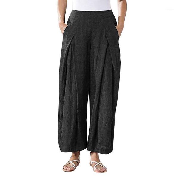women's pants casual loose linen solid trousers daily boho easy pocket elastic waist vintage brief wide leg pants spodnie1, Black;white
women's pants casual loose linen solid trousers daily boho easy pocket elastic waist vintage brief wide leg pants spodnie1, Black;white