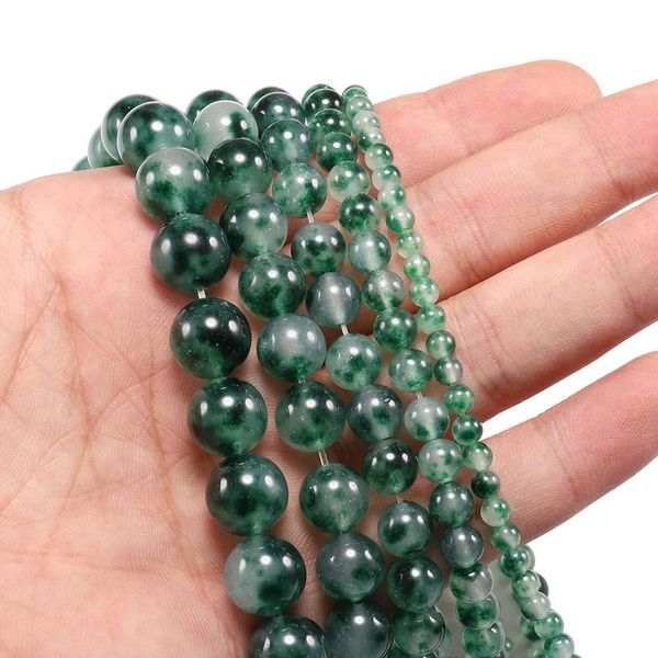 1 strand lot 4 6 8 10 12mm natural jades stone agat green bead round loose spacer beads for jewelry making findings diy bracelet h bbyuvf
1 strand lot 4 6 8 10 12mm natural jades stone agat green bead round loose spacer beads for jewelry making findings diy bracelet h bbyuvf