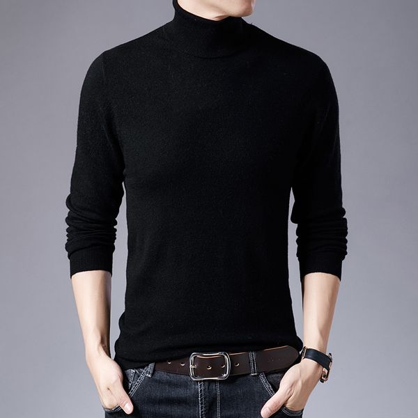 2021 new men's new high-necked shirt 100% knitted wool pullovers fashion fine tuning warm winter sweater england's style clothes r, White;black
2021 new men's new high-necked shirt 100% knitted wool pullovers fashion fine tuning warm winter sweater england's style clothes r, White;black