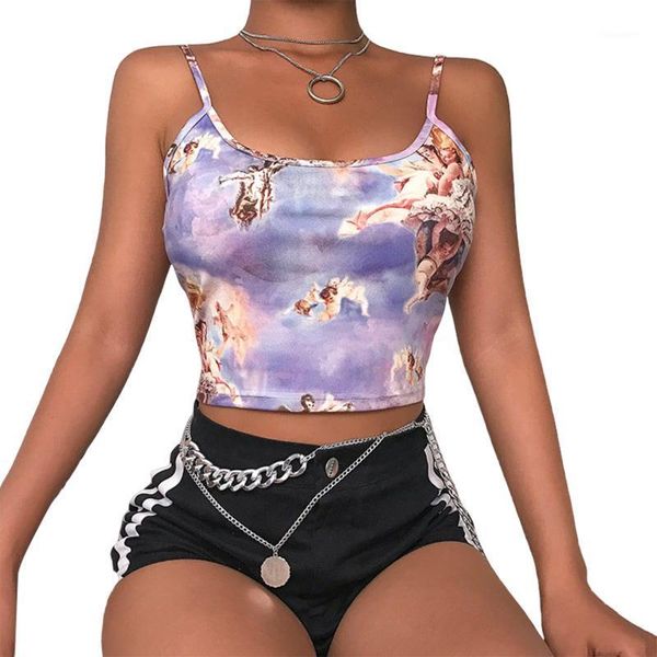yoga outfits women sleeveless angel print crop ladies summer fashion vest tank 1, White;red
yoga outfits women sleeveless angel print crop ladies summer fashion vest tank 1, White;red