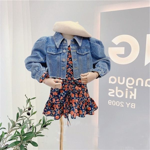 baby girls denim jacket infant toddle jean coat puff sleeve kids jean clothing baby girl outwear spring autumn chaqueta clothes 201216, Blue;gray
baby girls denim jacket infant toddle jean coat puff sleeve kids jean clothing baby girl outwear spring autumn chaqueta clothes 201216, Blue;gray