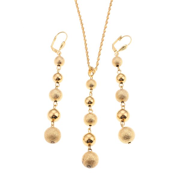 fashion gold 5pcs beads earrings pendant necklaces for women yonth girls round balls beaded necklace jewelry sets, Silver
fashion gold 5pcs beads earrings pendant necklaces for women yonth girls round balls beaded necklace jewelry sets, Silver