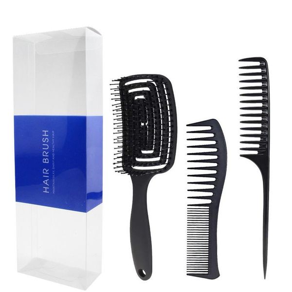 plastic wide-tooth comb ribs comb large tooth vent hair scalp massage hairbrush anti-static sqcbtq, Silver
plastic wide-tooth comb ribs comb large tooth vent hair scalp massage hairbrush anti-static sqcbtq, Silver