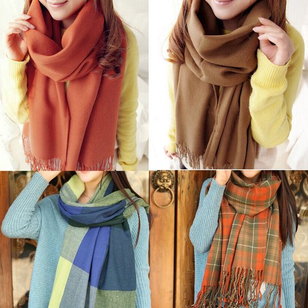 versatile korean scarves new autumn winter long plaid tassel imitation cashmere scarf for men and women, Blue;gray
versatile korean scarves new autumn winter long plaid tassel imitation cashmere scarf for men and women, Blue;gray