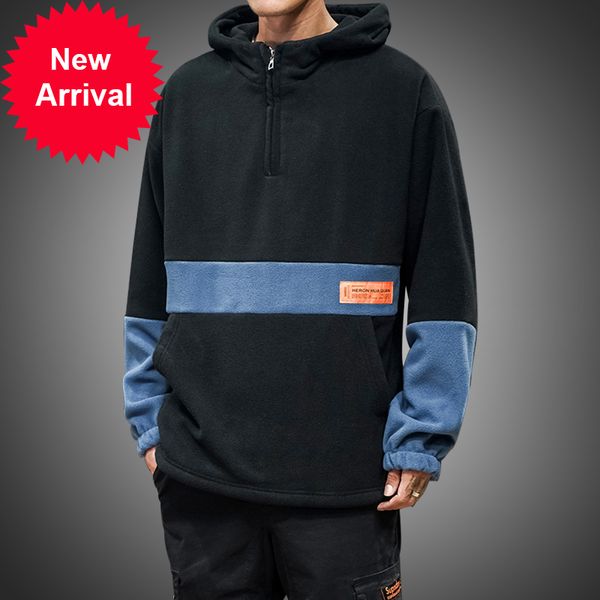 winter men of espessura hoodies wool cute with fur hood outerwear 2020 new streetwear cardigans shirts, Black
winter men of espessura hoodies wool cute with fur hood outerwear 2020 new streetwear cardigans shirts, Black