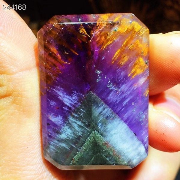 natural cacoxenite 100% auralite 23 purple pendant red female canadian woman 34x23.5x6mm present crystal jewelry aaa 385v, Silver
natural cacoxenite 100% auralite 23 purple pendant red female canadian woman 34x23.5x6mm present crystal jewelry aaa 385v, Silver