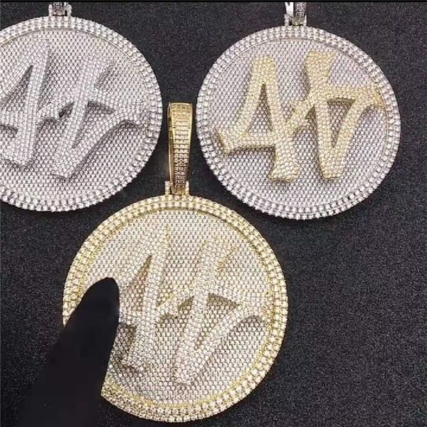 gold plated mens hiphop bling jewelry gift blingbling cz iced out number 44 large size diamond round pendant necklace for men women, Silver
gold plated mens hiphop bling jewelry gift blingbling cz iced out number 44 large size diamond round pendant necklace for men women, Silver