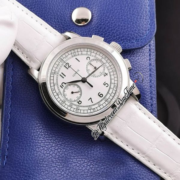 twf platinum compliacttions chronograph 5070g hand winding automatic mens watch steel case white dial white leather strap ptpp puretime 5ag7, Slivery;brown
twf platinum compliacttions chronograph 5070g hand winding automatic mens watch steel case white dial white leather strap ptpp puretime 5ag7, Slivery;brown