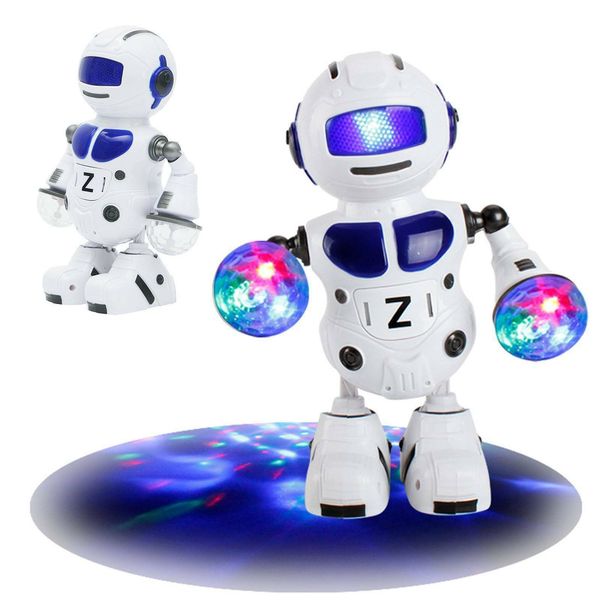 smart space dazzling music robot led light electric dancing space walking robot toy educational toys for boys kids gift q1215
smart space dazzling music robot led light electric dancing space walking robot toy educational toys for boys kids gift q1215