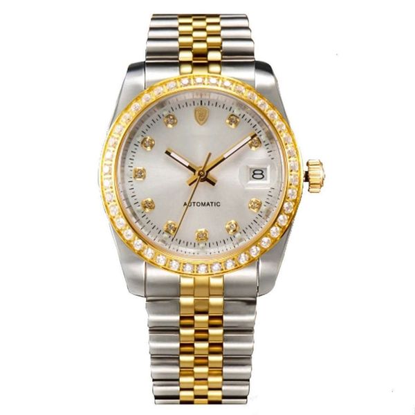 mechanical high grade stainless steel japanese movement men's watch with diamond inlaid automatic mechanical watchlq3g, Slivery;brown
mechanical high grade stainless steel japanese movement men's watch with diamond inlaid automatic mechanical watchlq3g, Slivery;brown
