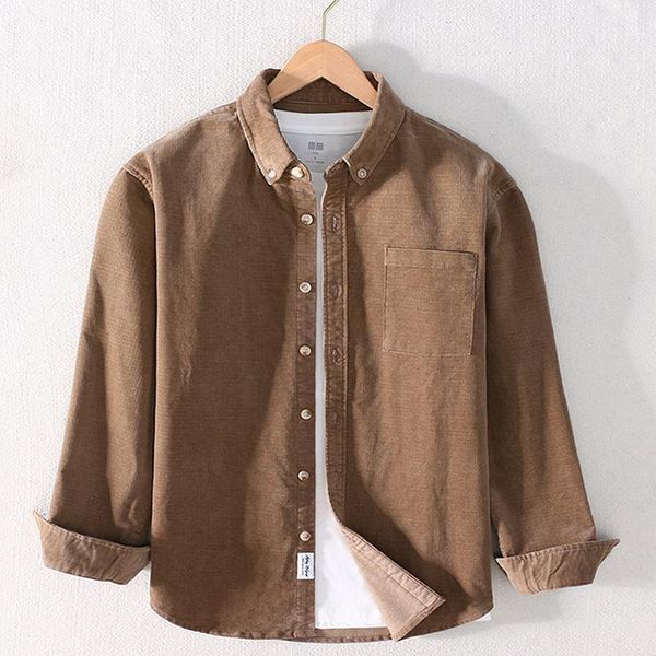 outdoor shirts autumn elastic corduroy men's coat outdoors hiking climbing camping combat fishing casual loose jacket thick shirt1, Gray;blue
outdoor shirts autumn elastic corduroy men's coat outdoors hiking climbing camping combat fishing casual loose jacket thick shirt1, Gray;blue