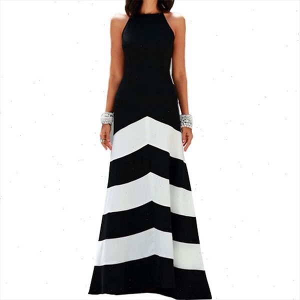 europe america vest women dress wind black white stripes stitching sleeveless slim long dresses clothing vestidos lbd0825, Black;gray
europe america vest women dress wind black white stripes stitching sleeveless slim long dresses clothing vestidos lbd0825, Black;gray