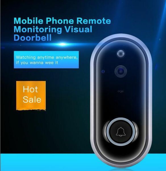 doorbells smart wifi security doorbell with visual recording low power consumption remote home monitoring night vision video door phone m6
doorbells smart wifi security doorbell with visual recording low power consumption remote home monitoring night vision video door phone m6