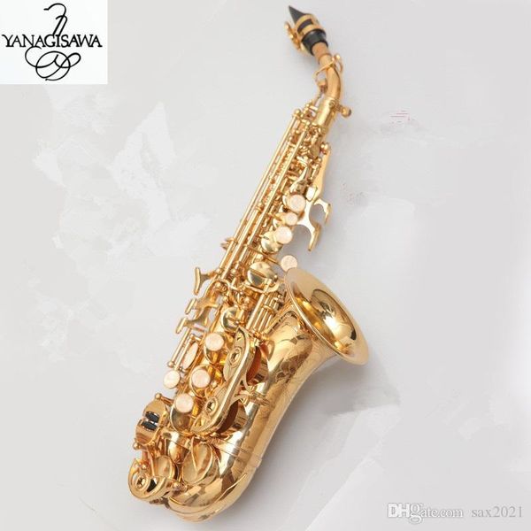 professional yanagisawa s991 curved soprano saxophone b flat sax musical instruments gold lacquer mother pearl shippi8995289
professional yanagisawa s991 curved soprano saxophone b flat sax musical instruments gold lacquer mother pearl shippi8995289