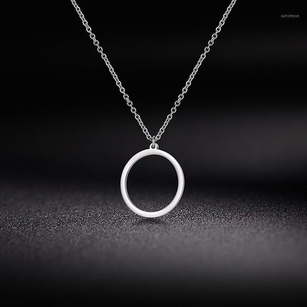 cazador geometric circles charm hollow ball necklace stainless steel charm necklace for women gift simple design1, Silver
cazador geometric circles charm hollow ball necklace stainless steel charm necklace for women gift simple design1, Silver