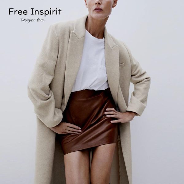 women's wool & blends 2021 inspirit e arrival casual matching x-long double breasted turn-down collar loose camel keep warm winter, Black
women's wool & blends 2021 inspirit e arrival casual matching x-long double breasted turn-down collar loose camel keep warm winter, Black