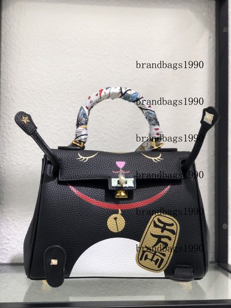 25cm fashion totes lucky cat shoulder bags women lady cowhide genuine leather fashion handbag factory wholesale
25cm fashion totes lucky cat shoulder bags women lady cowhide genuine leather fashion handbag factory wholesale
