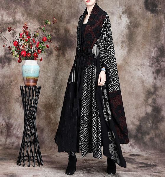 autumn folk-custom retro splicing large size women's jackets irregular lace printing cape trench coat1, Tan;black
autumn folk-custom retro splicing large size women's jackets irregular lace printing cape trench coat1, Tan;black