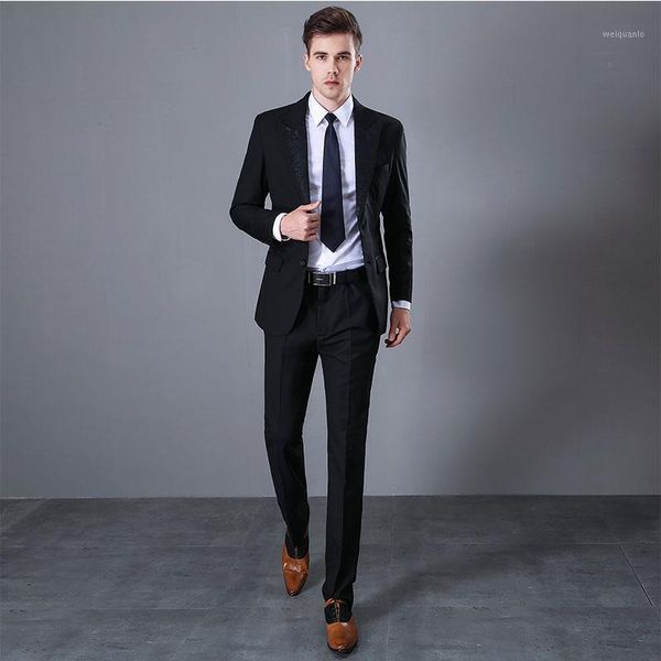2021 fashion men suit attractive party prom tuxedo mens casual style daily work wear suits business men's suit (jacket+pants)1, White;black
2021 fashion men suit attractive party prom tuxedo mens casual style daily work wear suits business men's suit (jacket+pants)1, White;black