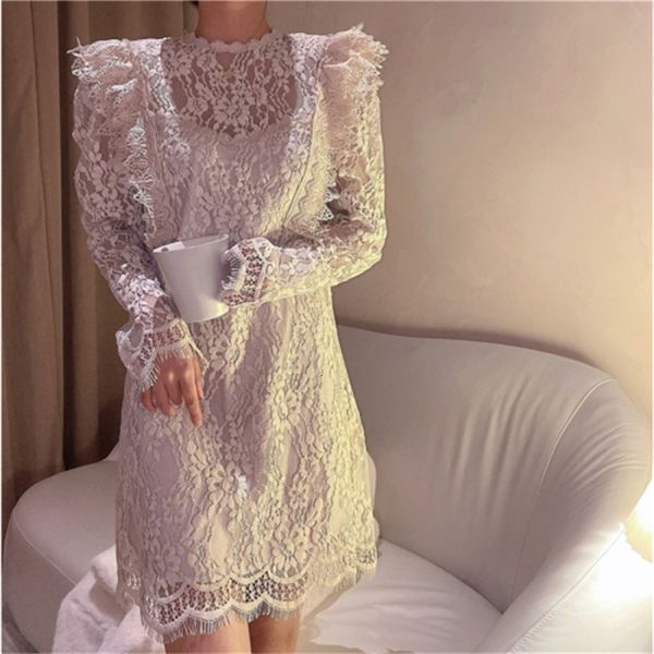 new spring lace patchwork elegant sweet designer party mini high street kawaii korean women 2021 ta11, Black;gray
new spring lace patchwork elegant sweet designer party mini high street kawaii korean women 2021 ta11, Black;gray