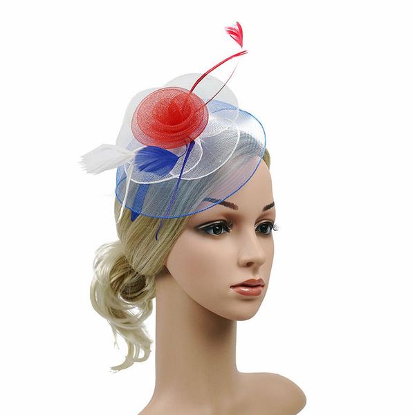 hair clips & barrettes fascinator color flower clip hat lady's day ascot race wedding party jewelry for women bridal accessories, Golden;silver
hair clips & barrettes fascinator color flower clip hat lady's day ascot race wedding party jewelry for women bridal accessories, Golden;silver